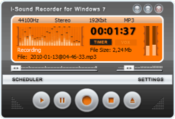 i-Sound Recorder screenshot
