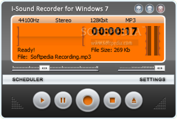 i-Sound Recorder for Windows 7/10 screenshot