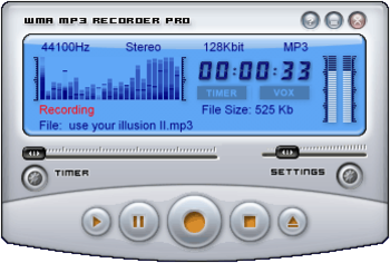 i-Sound WMA MP3 Recorder Professional screenshot