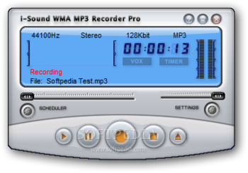 i-Sound WMA MP3 Recorder Professional screenshot