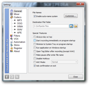 i-Sound WMA MP3 Recorder Professional screenshot 2