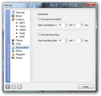 i-Sound WMA MP3 Recorder Professional screenshot 7