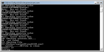 I-Worm/Sircam.A Remover screenshot
