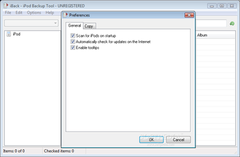 iBack - iPod Backup Tool screenshot 2