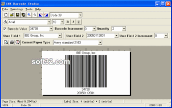 IBE Barcode Studio screenshot 3