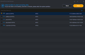 iBeesoft Free Data Recovery screenshot 3