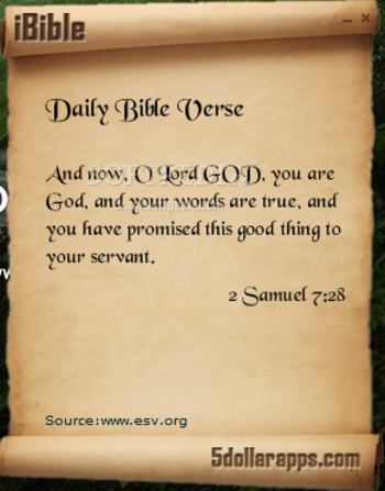 iBible screenshot