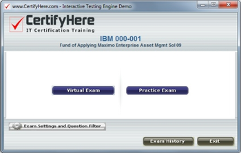 IBM 000-270 Practice Testing Engine screenshot
