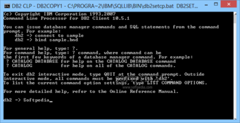 IBM DB2 Express-C screenshot 2