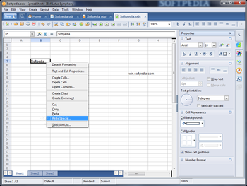 IBM Lotus Symphony screenshot 11