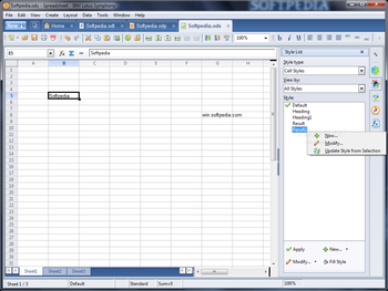 IBM Lotus Symphony screenshot 12