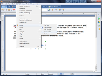 IBM Lotus Symphony screenshot 20