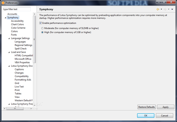 IBM Lotus Symphony screenshot 25