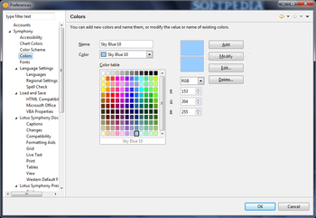 IBM Lotus Symphony screenshot 29