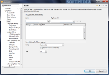 IBM Lotus Symphony screenshot 30