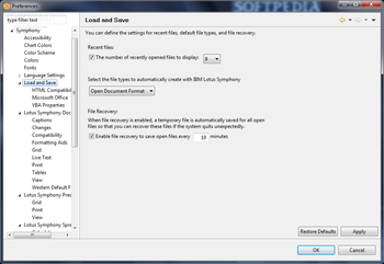 IBM Lotus Symphony screenshot 33