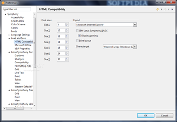 IBM Lotus Symphony screenshot 34