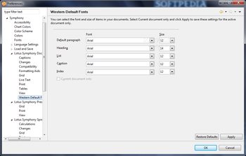 IBM Lotus Symphony screenshot 47