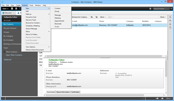 IBM Notes screenshot 13