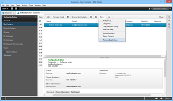 IBM Notes screenshot 2