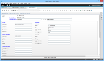 IBM Notes screenshot 3