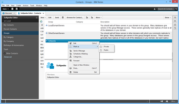 IBM Notes screenshot 4