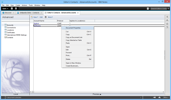 IBM Notes screenshot 6