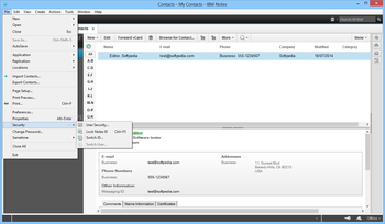 IBM Notes screenshot 9