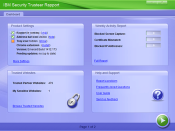IBM Security Trusteer Rapport screenshot 2