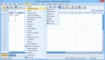 IBM SPSS Statistics (formerly SPSS Statistics Desktop) screenshot 6