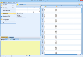 IBM SPSS Text Analytics for Surveys screenshot 2