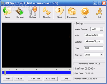IBN Video to MP3 screenshot