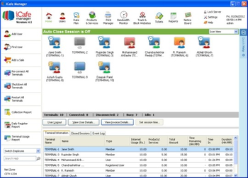 iCafe Manager screenshot