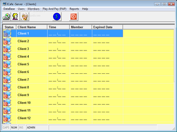 ICafe screenshot