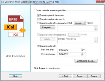 iCal Converter for Outlook screenshot 4