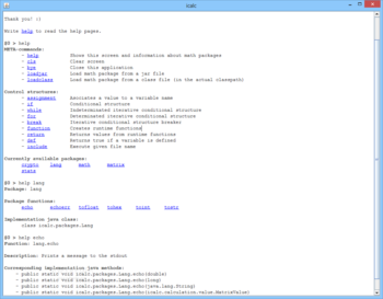 icalc screenshot