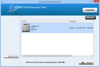 iCare Card Recovery Free screenshot