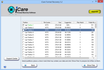 iCare Format Recovery screenshot 2