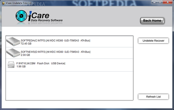 iCare Undelete Free screenshot 2