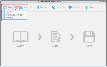 iCareAll PDF Editer screenshot