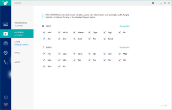 Icaros Shell Extensions Portable screenshot 2