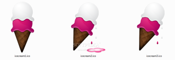 Ice-Cream Icons screenshot