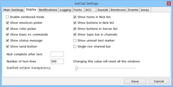 IceChat IRC Client screenshot 17