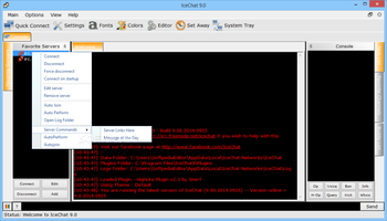 IceChat IRC Client screenshot 2