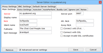 IceChat IRC Client screenshot 5