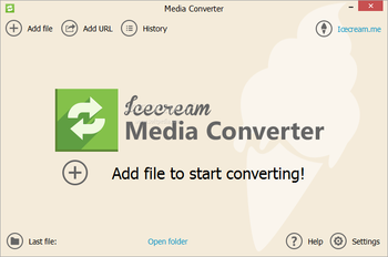 IceCream Media Converter screenshot