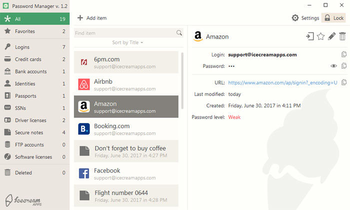 Icecream Password Manager screenshot 3