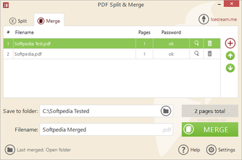IceCream PDF Split & Merge screenshot 3