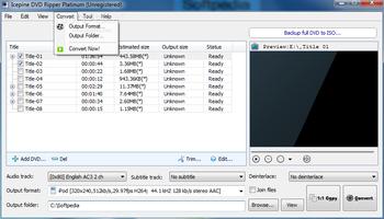 Icepine DVD Ripper Platinum screenshot 4