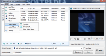 Icepine Free 3GP Video Converter screenshot 2